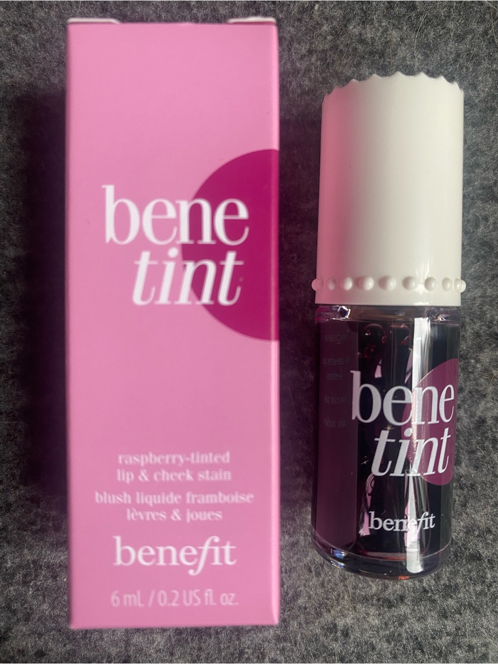 Benefit Benetint Liquid Lip & Cheek Tint — Raspberry - Picture 2 of 2